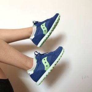 Saucony - Jazz Low Pro, Navy-Mint-White, Unworn